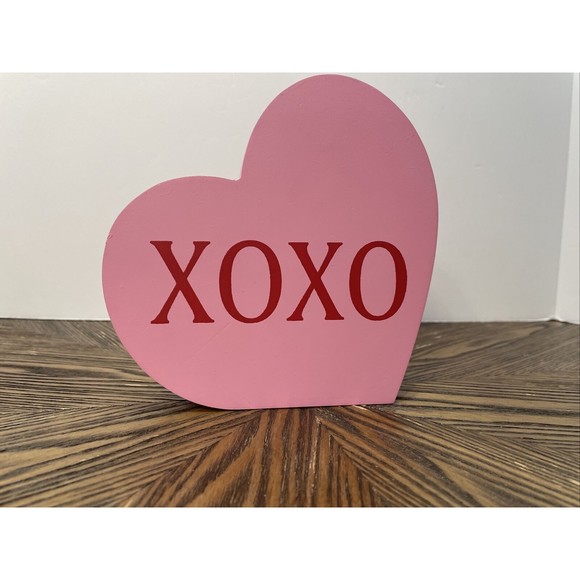 Valentines Day Decorative Heart XOXO‎ - Picture 1 of 5